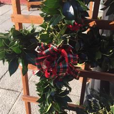 Dressed Holly Cross